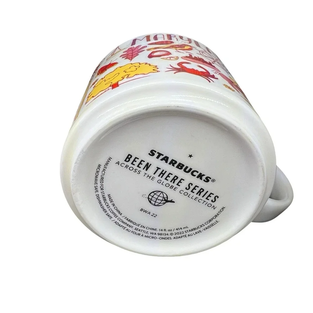 Starbucks Been There Series Maryland Mug 14oz Across the Globe Collection 2022